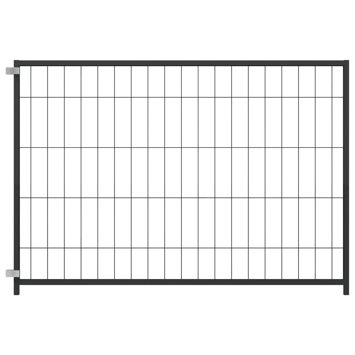 Dog Kennel Black Steel Wire Mesh Outdoor Enclosure Exercise Play Pen