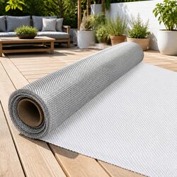 Aluminium Mesh Screen 112x1000 cm Silver