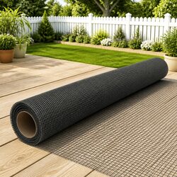Your Go-To Black Fiberglass Mesh Screen 112x500 cm for Any Use