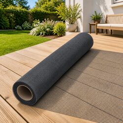 Fiberglass Mesh Screen 80x1000 cm Grey - Quality Assured