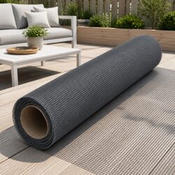 Fiberglass Mesh Screen 112x1000 cm Grey, Perfect for Your Home