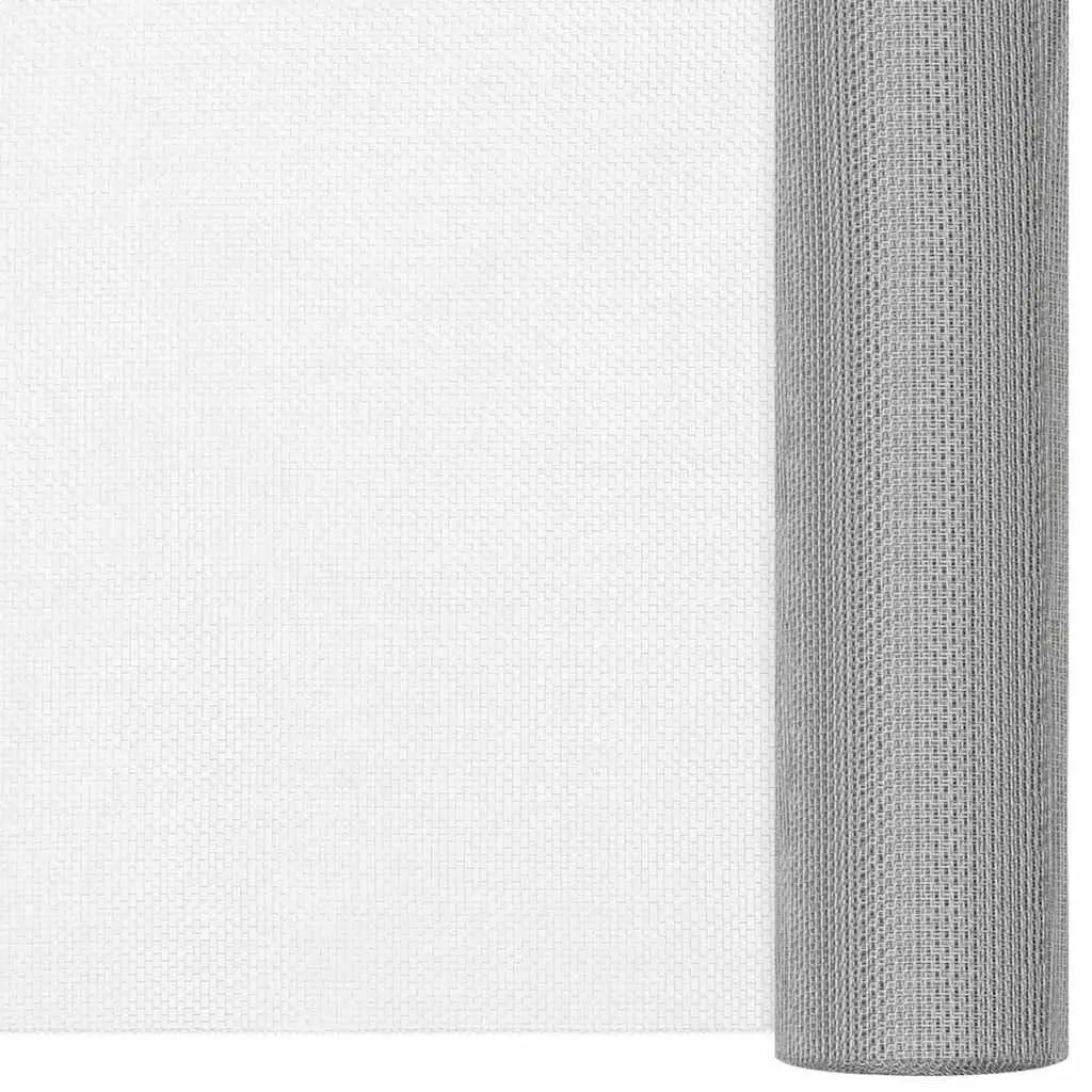 Stainless Steel Mesh Screen Silver 112x1000 cm Insect Door Window Fencing Barrier