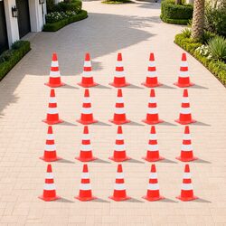 20 Reflective Traffic Cones - Perfect for Your Safety Needs