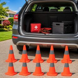 10 Pcs Pop-up Traffic Cones