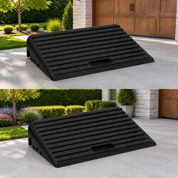 Non-Slip Rubber Kerb Ramps