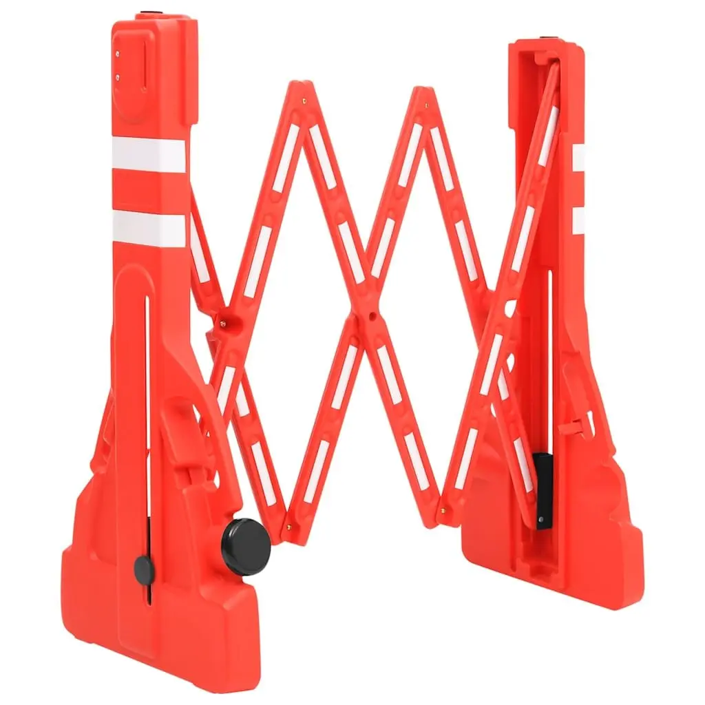 Folding Traffic Barrier Safety Fence Reflective Outdoor Road Restriction