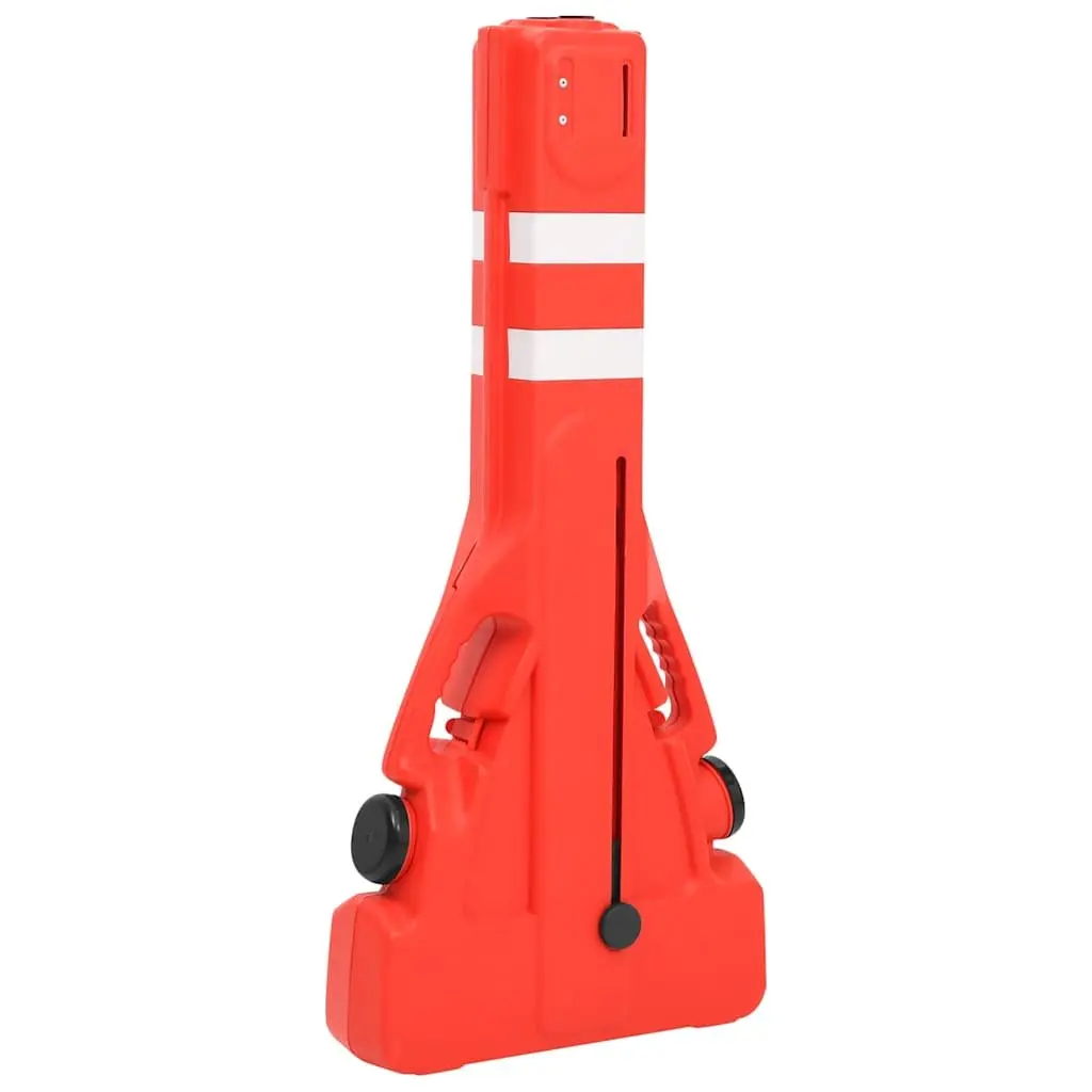 Folding Traffic Barrier Safety Fence Reflective Outdoor Road Restriction