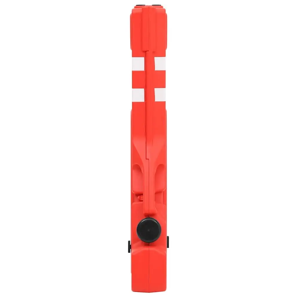 Folding Traffic Barrier Safety Fence Reflective Outdoor Road Restriction