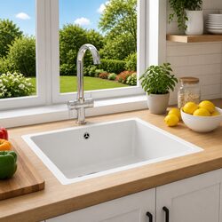 Quality White Granite Sink - Functional and Stylish