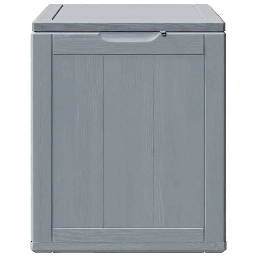 Garden Storage Box Grey 90L Weatherproof Container