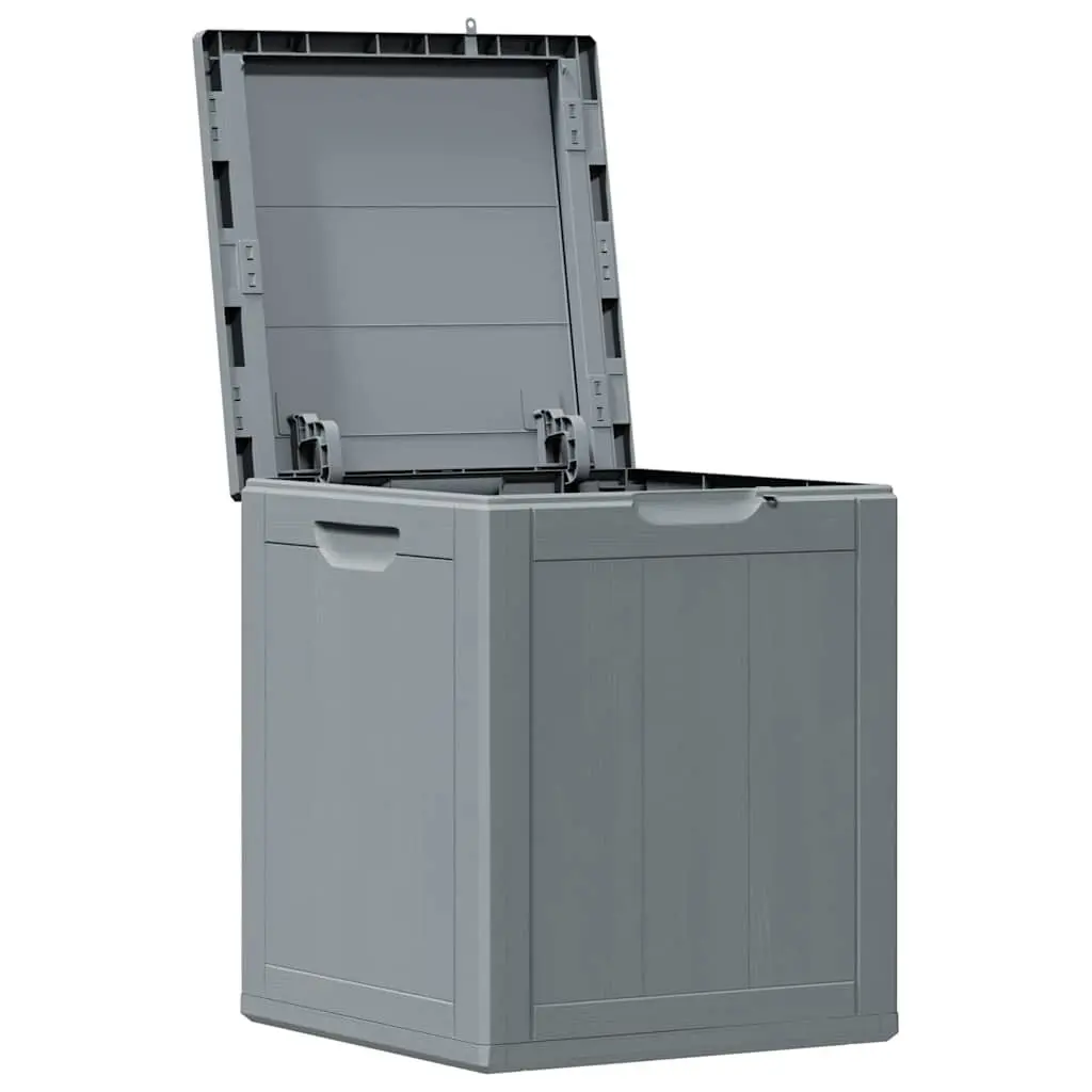 Garden Storage Box Grey 90L Weatherproof Container