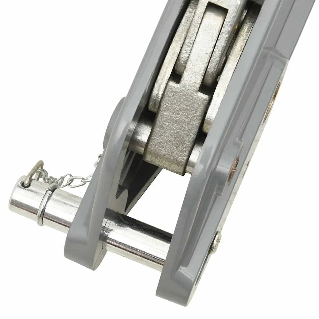 Hand Winch Portable Aluminium 3200kg Manual Pulling Hoist Telescopic Handle