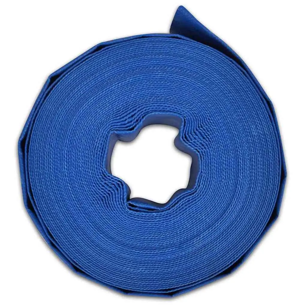 Flat Hose PVC 25m 1.5 Inch High Pressure Garden Water Supply Irrigation Pump