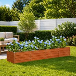 Corten Steel Raised Bed: Space for Your Plants to Thrive