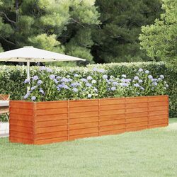 Corten Steel Garden Raised Bed for DIY Enthusiasts