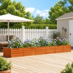 Corten Steel Raised Bed for Garden Vegetables