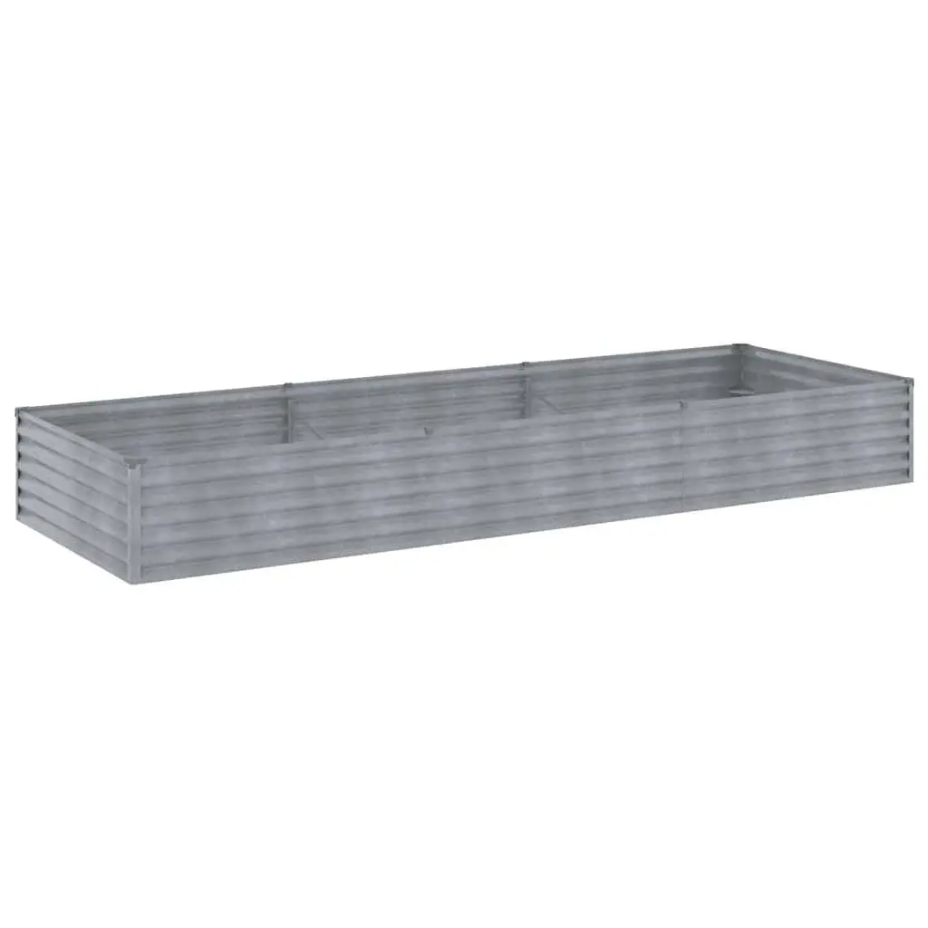 Garden Raised Bed Brown 291x100x36 cm Weathering Steel Planter Box Outdoor Patio Flower