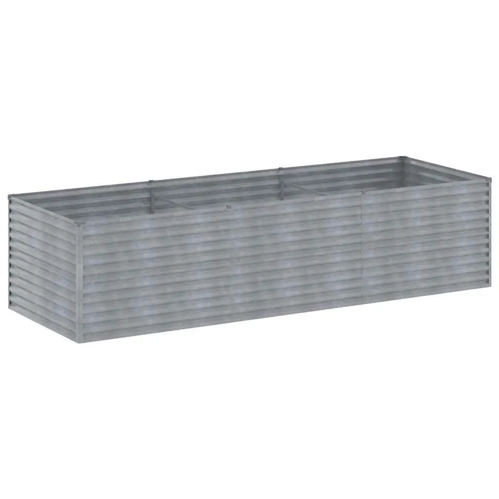 Garden Raised Bed Planter Brown 290x100x69 cm Corten Steel Outdoor Flower Box