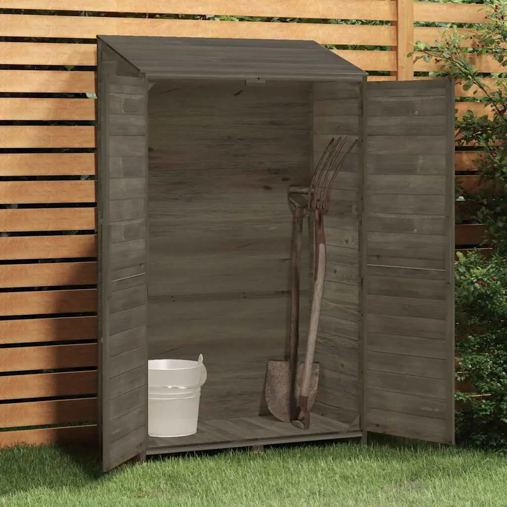 Garden Shed Anthracite Wooden Fir Outdoor Storage Tool House