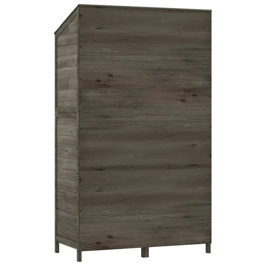 Garden Shed Anthracite Wooden Fir Outdoor Storage Tool House
