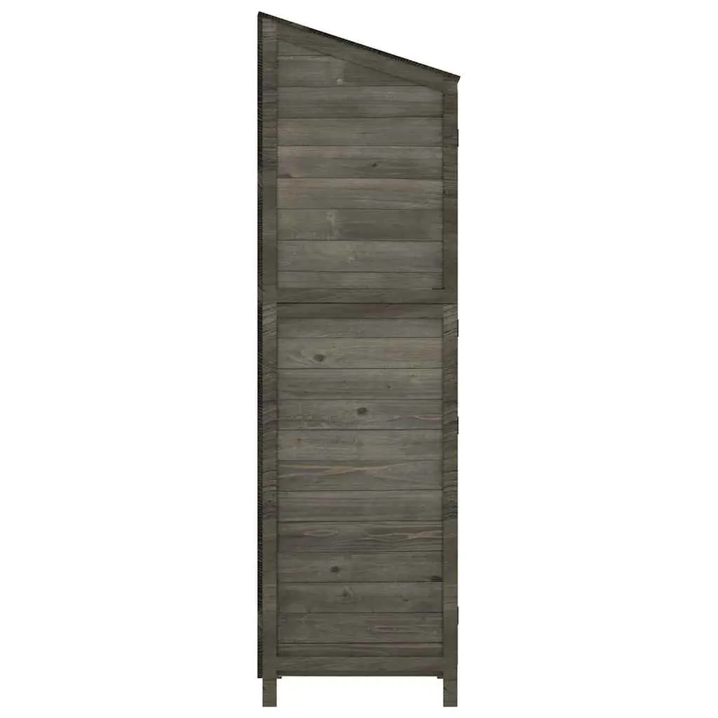 Garden Shed Anthracite Wooden Fir Outdoor Storage Tool House