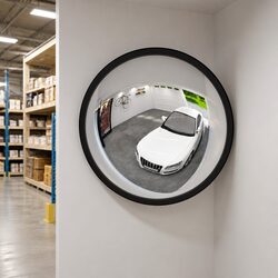 Indoor Convex Traffic Mirror Ø40cm in Acrylic