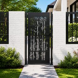 Compact and Stylish Anthracite Garden Gate