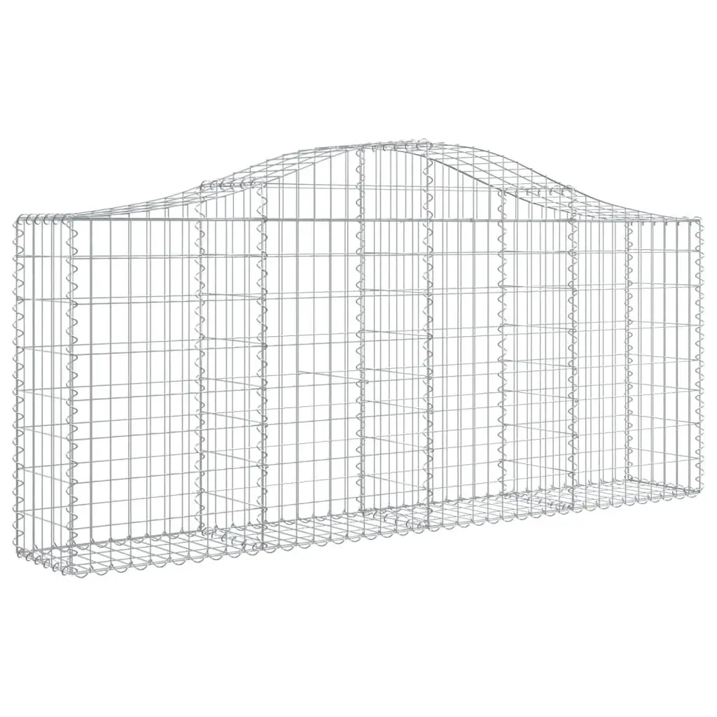 Arched Gabion Basket Garden Barrier Retaining Wall Decorative Outdoor Cage