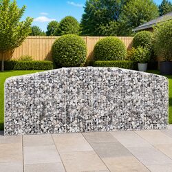 Arched Gabion Basket for Your Outdoor Needs: 400x50x100cm