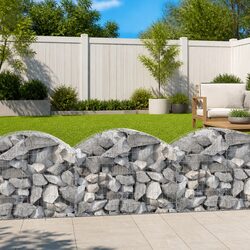 Arched Gabion Basket: Compact and Efficient Design