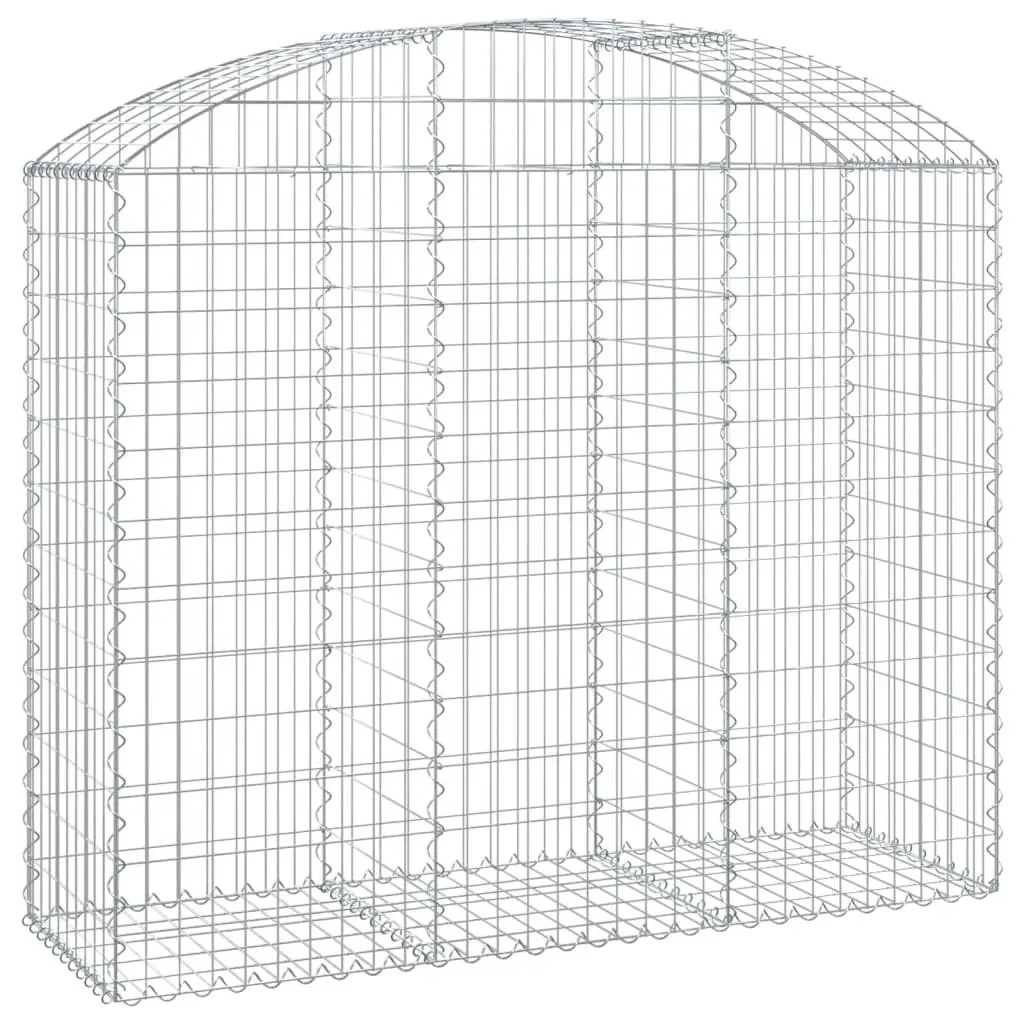 Arched Gabion Basket Garden Barrier Retaining Wall Decorative Outdoor