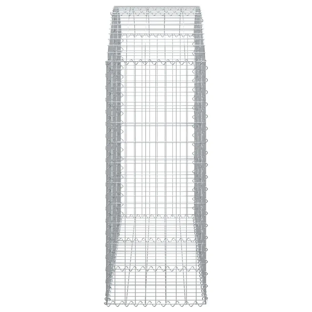 Arched Gabion Basket Garden Barrier Retaining Wall Decorative Outdoor