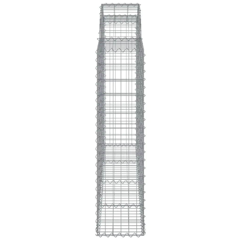 Arched Gabion Basket Garden Barrier Retaining Wall Decorative Outdoor Cage