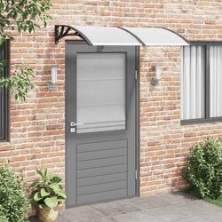 Compact and Strong 150x75cm Black Door Canopy