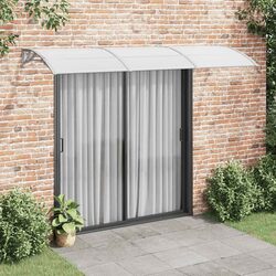 Grey 300x75cm Door Canopy - Simple and Effective