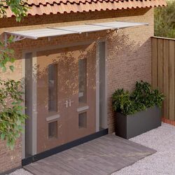 Compact Door Canopy Solution at 297.5x90 cm
