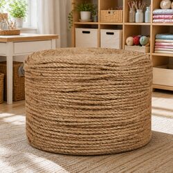 Concise 250m Natural Jute Rope - Strong and Versatile