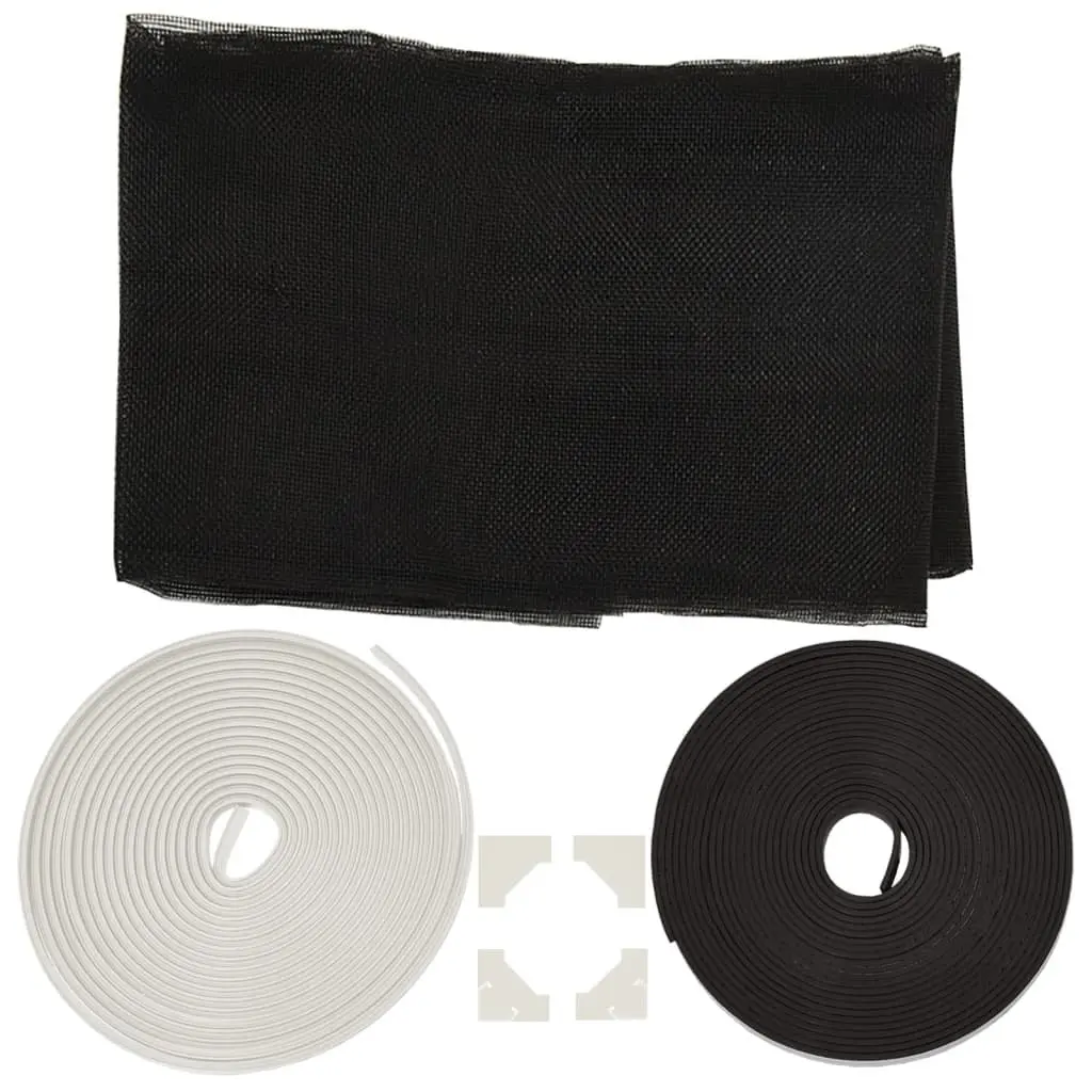 Magnetic Insect Screen White 80x120 cm Fibreglass Mesh Easy Installation