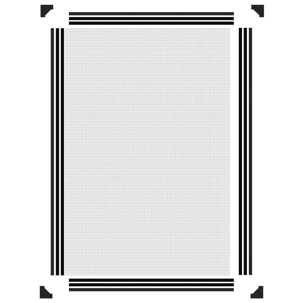 Magnetic Insect Screen for Windows 80x120cm