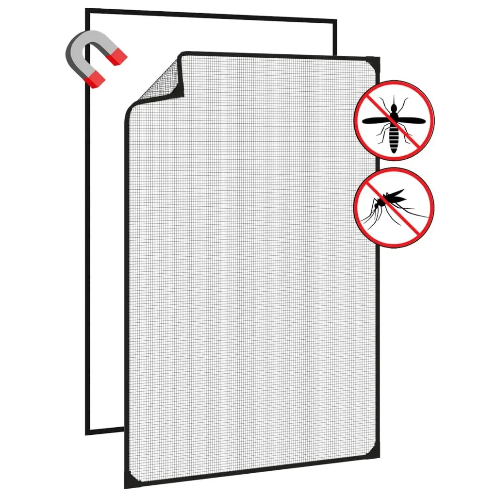 Magnetic Insect Screen for Windows 80x120cm