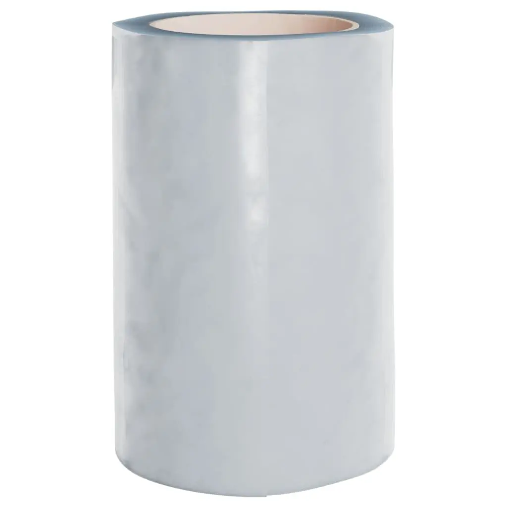 Transparent PVC Door Curtain Strip 300mm x 2.6mm 10m Roll for Thermal Insulation and Noise Reduction