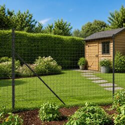Compact Wire Mesh Fence Panel, Sturdy and Effective