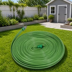 Compact 15m 3-Tube Sprinkler Hose – Lightweight & Flexible