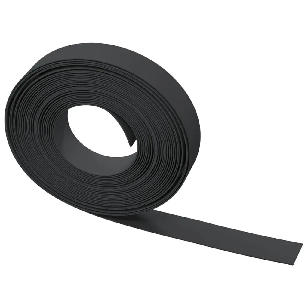 Garden Edging Black 10m Flexible Border Easy Installation UV Resistant Outdoor Use