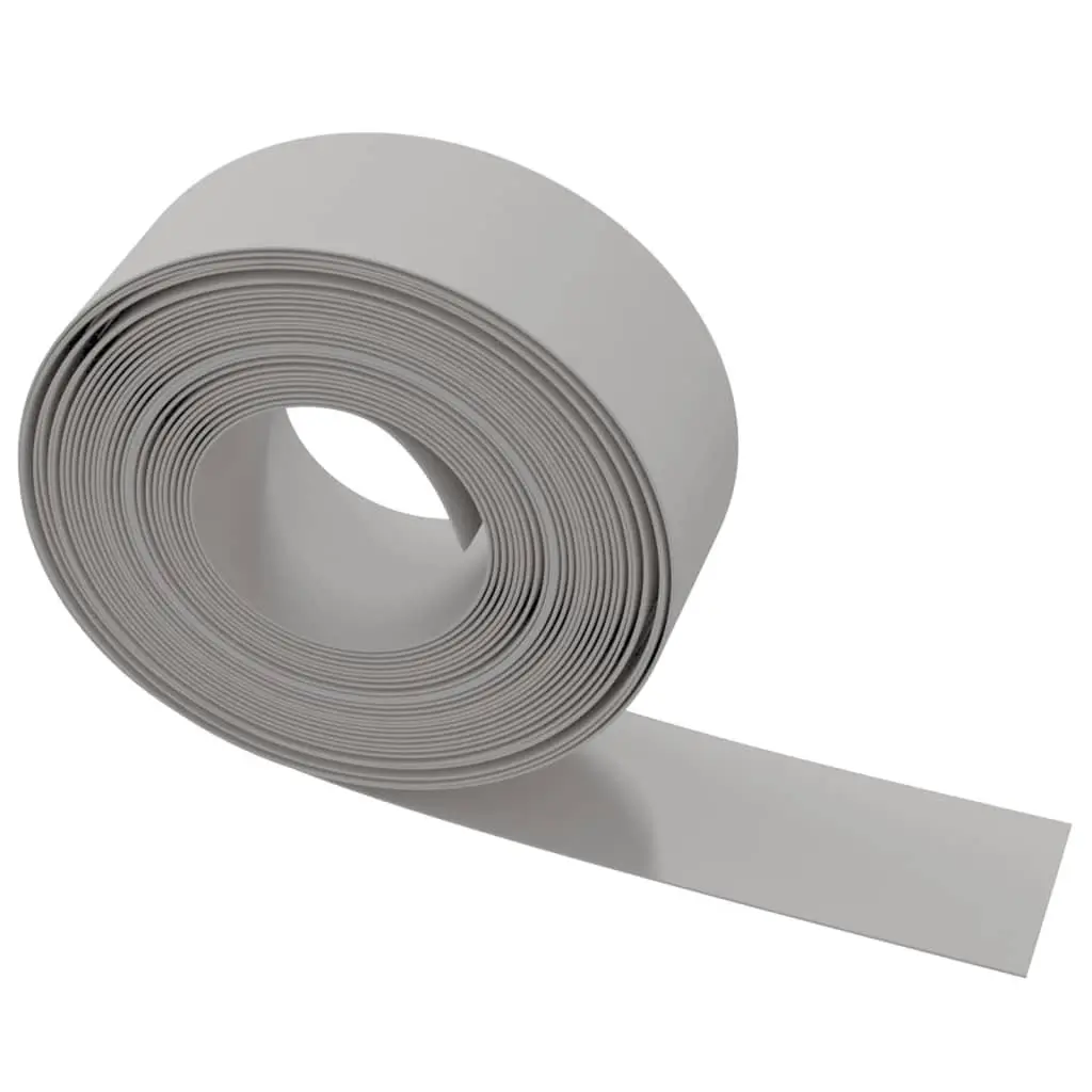 Garden Edging Border Grey 10m Flexible Lawn Edge Flower Bed Path Barrier
