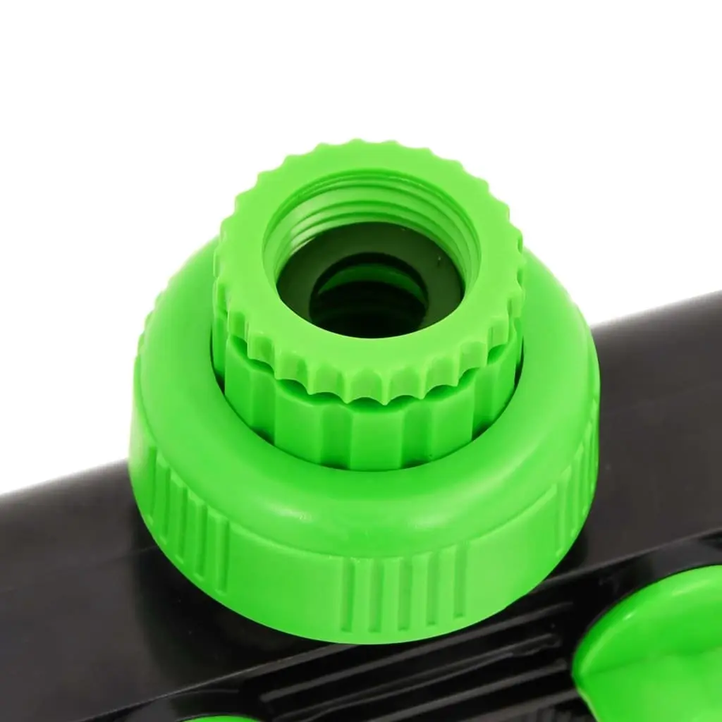 4-Way Tap Adaptor Green Lightweight Water Irrigation Connector