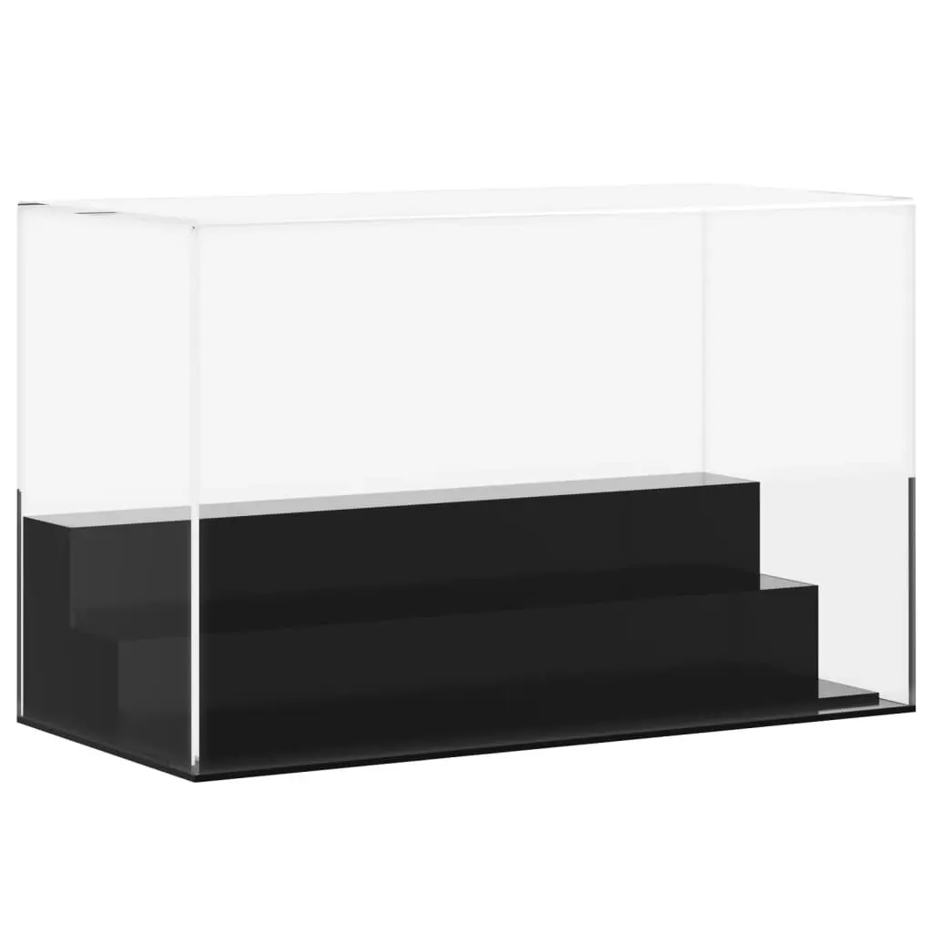 Acrylic Display Box Transparent 25x12x16 cm Dustproof Showcase Case