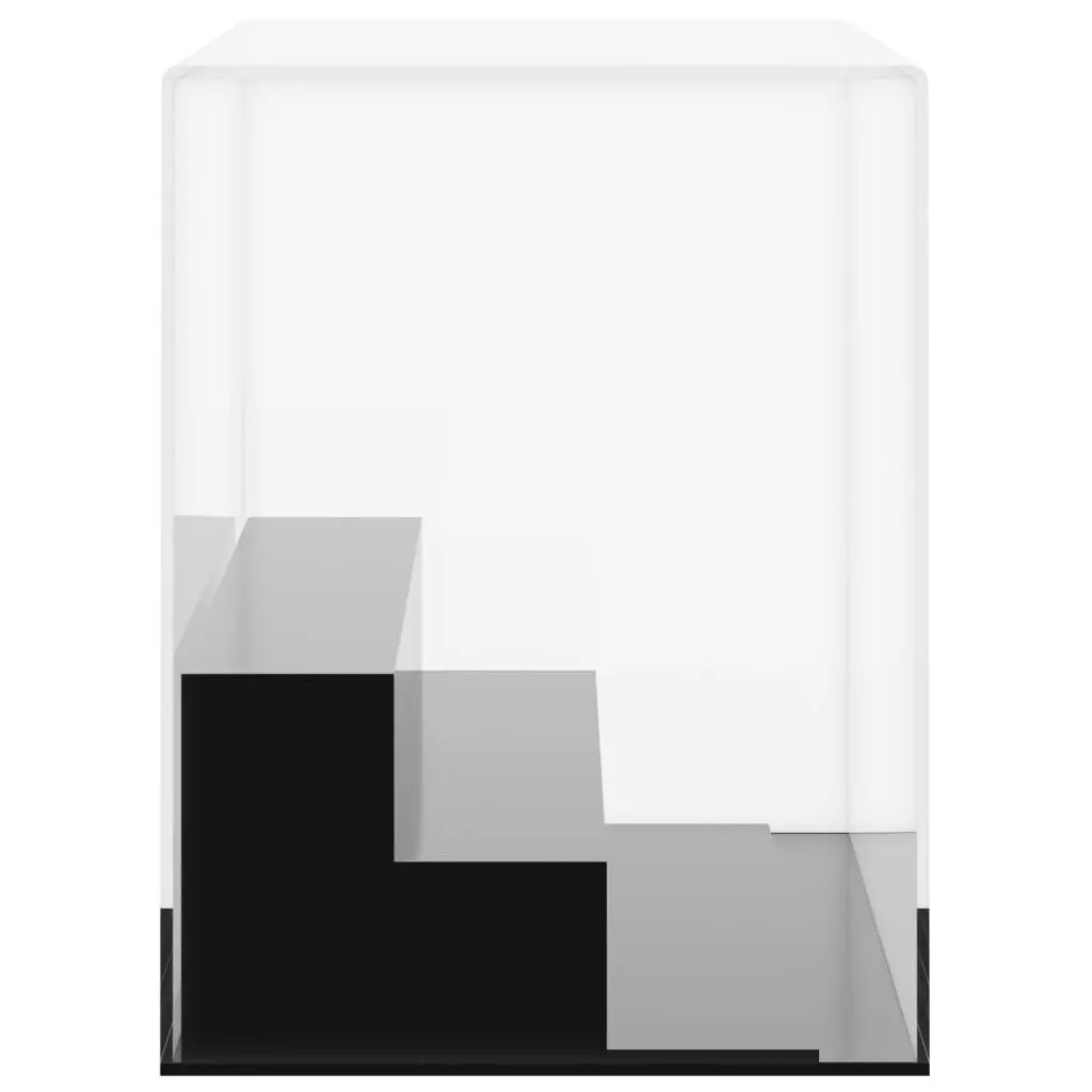 Acrylic Display Box Transparent 25x12x16 cm Dustproof Showcase Case