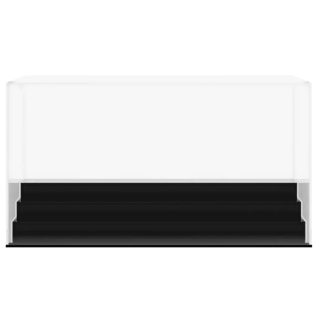 Acrylic Display Box Transparent 24x16x13 cm 4-Tier Collectibles Showcase