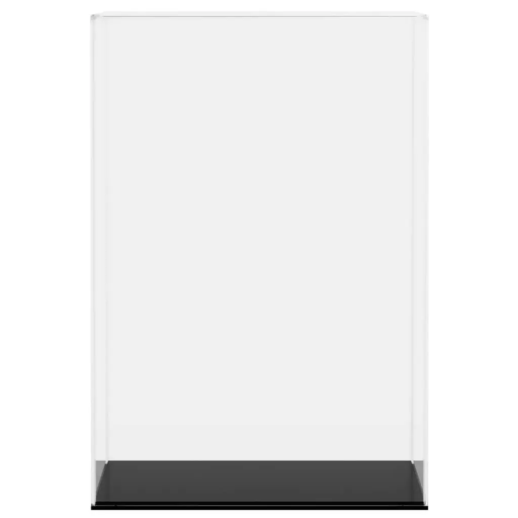 Transparent Acrylic Display Case Dustproof Showcase for Collectibles Toys Models 17x12x25cm